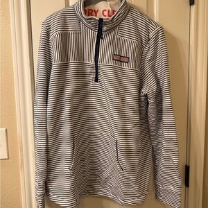 Vineyard Vines Striped Quarter-Zip Pullover
Women’s XL